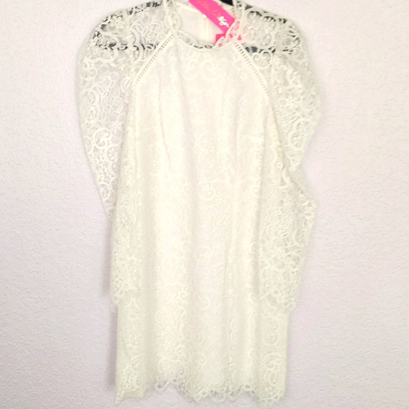 Lilly Pulitzer 🔥 NWT 🔥 Averi Dress; Style Coconut - NEVER WORN! Size 4 - Picture 14 of 14